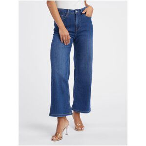 Orsay Dark Blue Women Wide Jeans - Women