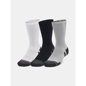 Under Armour Socks UA Performance Tech 3pk Crew-GRY - Unisex