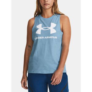 Under Armour Tank Top UA W LIVE SPORTSTYLE TANK-BLU - Women