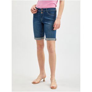 Orsay Dark Blue Womens Denim Shorts - Women