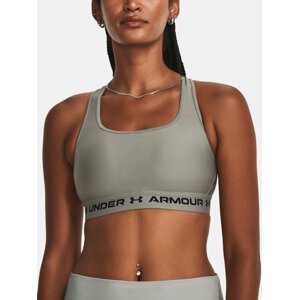 Under Armour Bra Crossback Mid Bra-GRN - Women