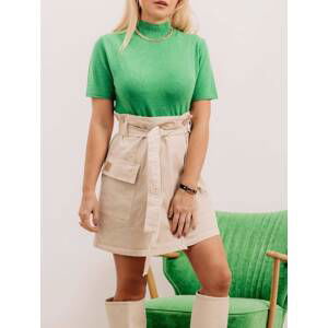 Beige mini skirt for LeMonada overlap