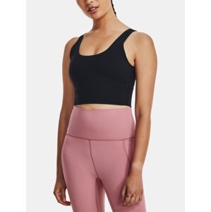 Under Armour Tank Top Meridian Fitted Crop Tank-BLK - Women