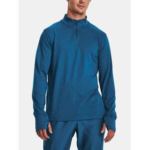 Under Armour T-Shirt QUALIFIER RUN 1/4 ZIP-BLU - Men