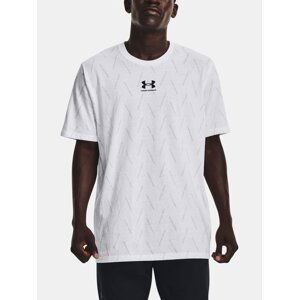 Under Armour T-Shirt UA M ELEVATED CORE AOP NEW-WHT - Men