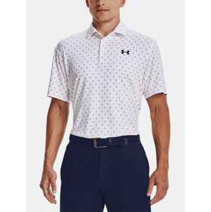 Under Armour T-Shirt UA Playoff 3.0 Printed Polo-WHT - Men