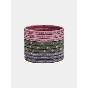 Under Armour Headbands UA Elastic Hair Tie 9PK-PNK - Women