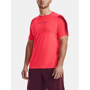 Under Armour T-Shirt UA HG Armour Nov Fitted SS-RED - Men