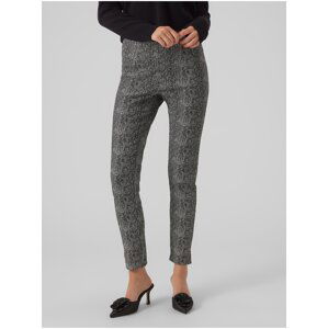 Grey Women Patterned Pants AWARE by VERO MODA Gracelynn - Women