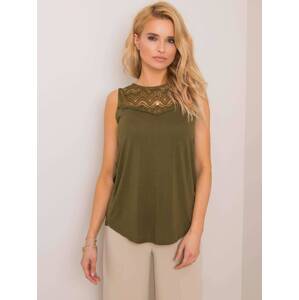 Khaki blouse You don't know me ajok0253. R69