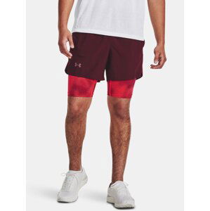 Under Armour Shorts UA LAUNCH 5'' 2-IN-1 SHORT-MRN - Men