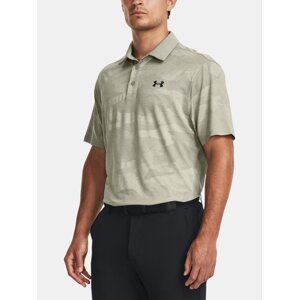 Under Armour T-Shirt UA Playoff Camo Jacq Polo-GRN - Men