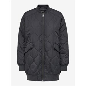 Black Women's Light Quilted Jacket ONLY Tina - Women