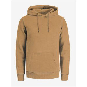 Light Brown Mens Hoodie Jack & Jones Drew - Men