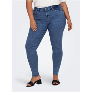 Blue Womens Skinny Fit Jeans ONLY CARMAKOMA Power - Women