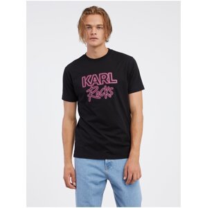 Black men's T-shirt KARL LAGERFELD - Men