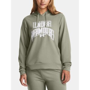 Under Armour Sweatshirt UA Rival Terry Graphic Hdy-GRN - Women
