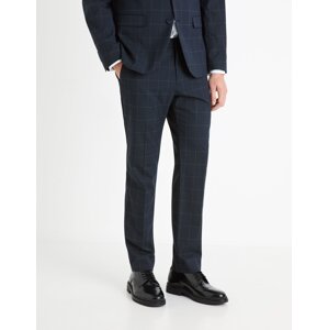 Celio Checkered Trousers Focarreau - Men