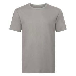 Beige Men's T-shirt Pure Organic Russell