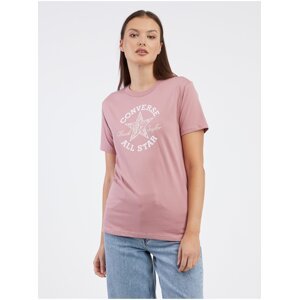 Old Pink Women's T-Shirt Converse Chuck Taylor Floral - Women