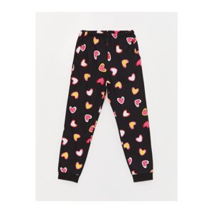 LC Waikiki Girls' Pajama Bottoms with Elastic Waist.