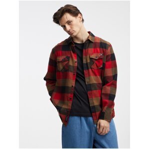 Black-red men's plaid shirt VANS - Men