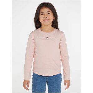 Pink Girls' T-Shirt Tommy Hilfiger - Girls