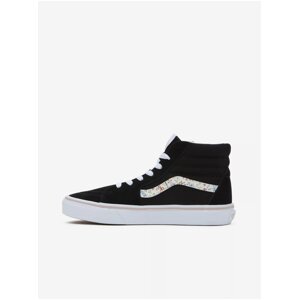 Black Girly Ankle Sneakers VANS JN SK8-Hi - Girls