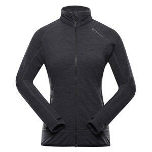 Women's quick-drying sweatshirt ALPINE PRO ONNECA black