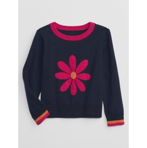 GAP Children's sweater with flower - Girls