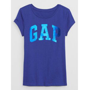 GAP Children's T-shirt with metallic logo - Girls