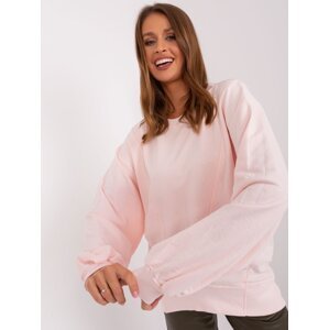 Light Pink Wide Women's Sweatshirt