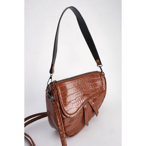 Marjin Women's Adjustable Strap Hand Shoulder Bag Rosba Brown