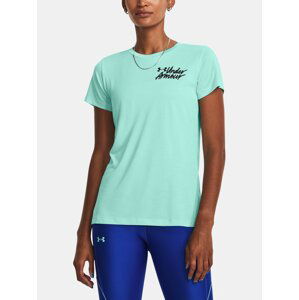 Under Armour T-Shirt Tech Twist Graphic SS-BLU - Women