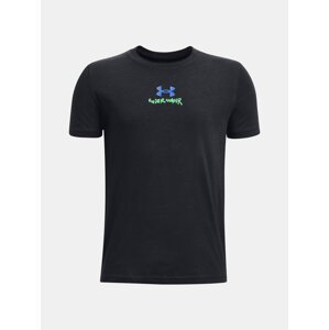 Under Armour T-Shirt UA SCRIBBLE BRANDED SS-BLK - Boys