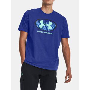 Under Armour T-Shirt UA MULTI-COLOR LOCKERTAG SS-BLU - Men