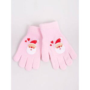 Yoclub Kids's Gloves RED-0012G-AA5A-019