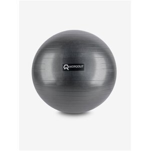 Black Gym Ball 55 cm Worqout Gym Ball - unisex