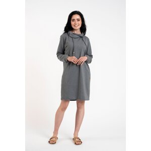 Women's long-sleeved tunic Malmo - medium melange