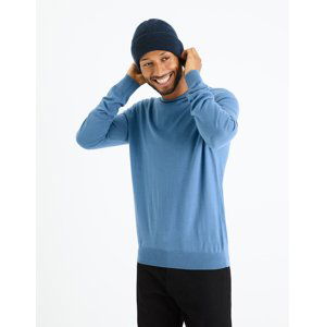 Celio Wool sweater Semerirond merino - Men