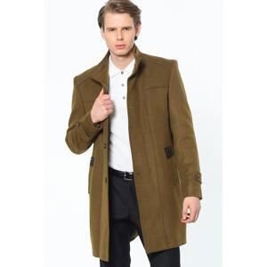 PLT8380 DEWBERRY MEN'S COAT-STRAIGHT CAMEL