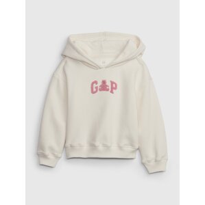 GAP Kids Sweatshirt with Logo and Hood - Girls