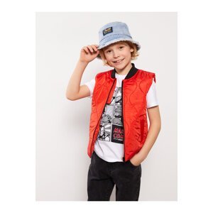 LC Waikiki LCW ECO College Collar Self-Patterned Boy's Vest