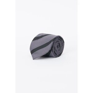 ALTINYILDIZ CLASSICS Men's Black-anthracite Patterned Tie