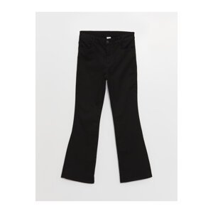 LC Waikiki Basic Gabardine Flare Girls' Trousers