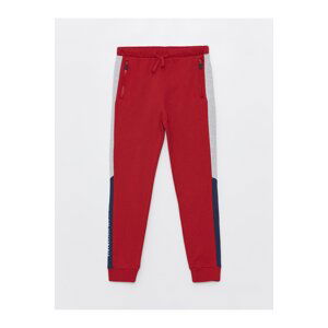 LC Waikiki Color-blocked Boys Jogger Sweatpants with Elastic Waist.