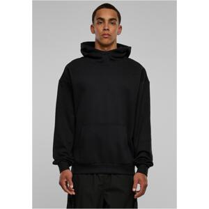 High-neck sweatshirt, black