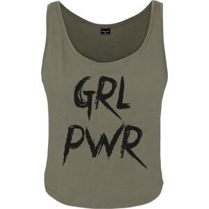 Women's GRL PWR Tank Olive