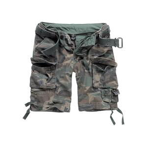 Savage Vintage Cargo Shorts Olive Camo