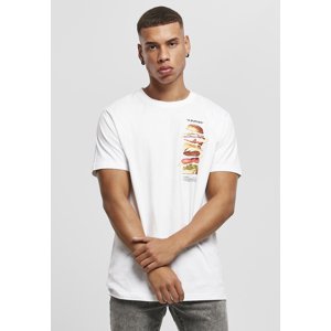 Burger Tee White